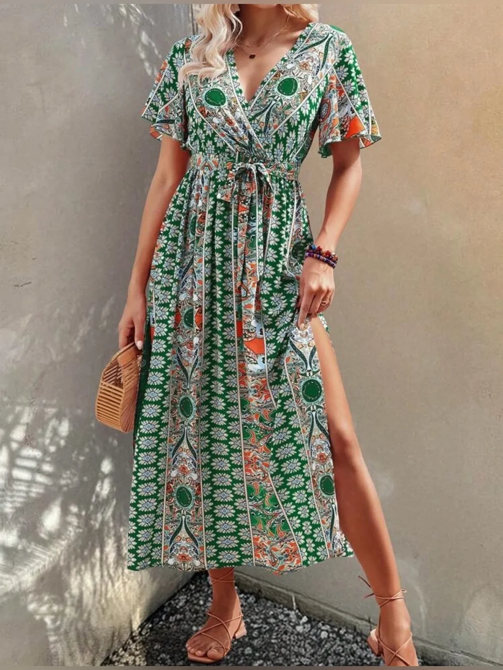 ibiza maxi dress Meera